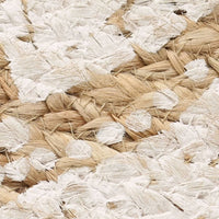Thumbnail for Teppich Jute Geflochten Bedruckt 150 cm Rund