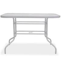 Thumbnail for 8-tlg. Garten-Essgruppe Stahl und Textilene Grau