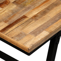Thumbnail for Sitzbank Recyceltes Teak und Stahl 110 x 35 x 45 cm