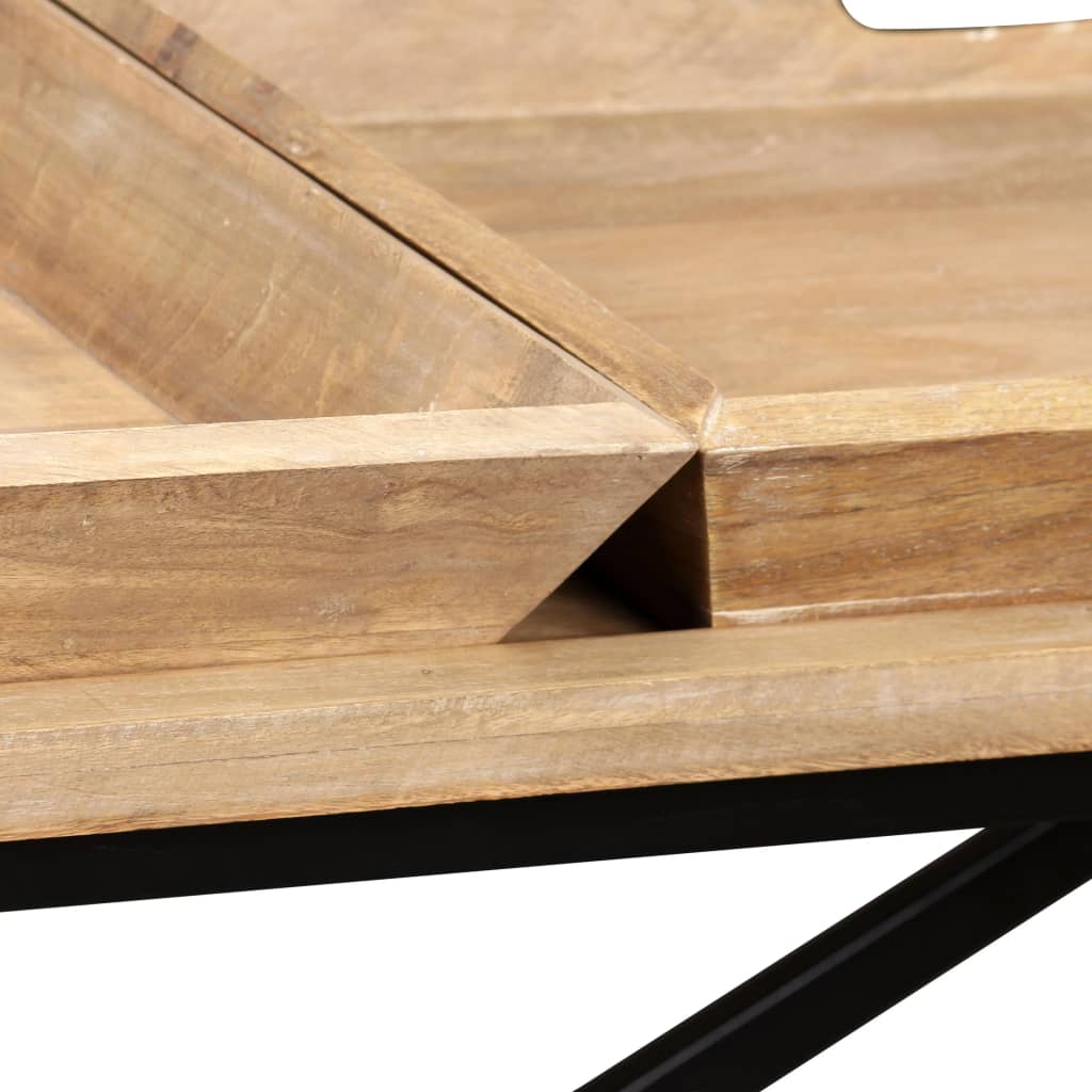 Konsolentisch Mangoholz Massiv 130 x 40 x 80 cm