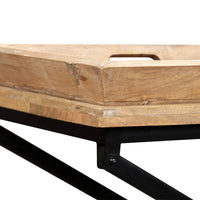 Thumbnail for Konsolentisch Mangoholz Massiv 130 x 40 x 80 cm