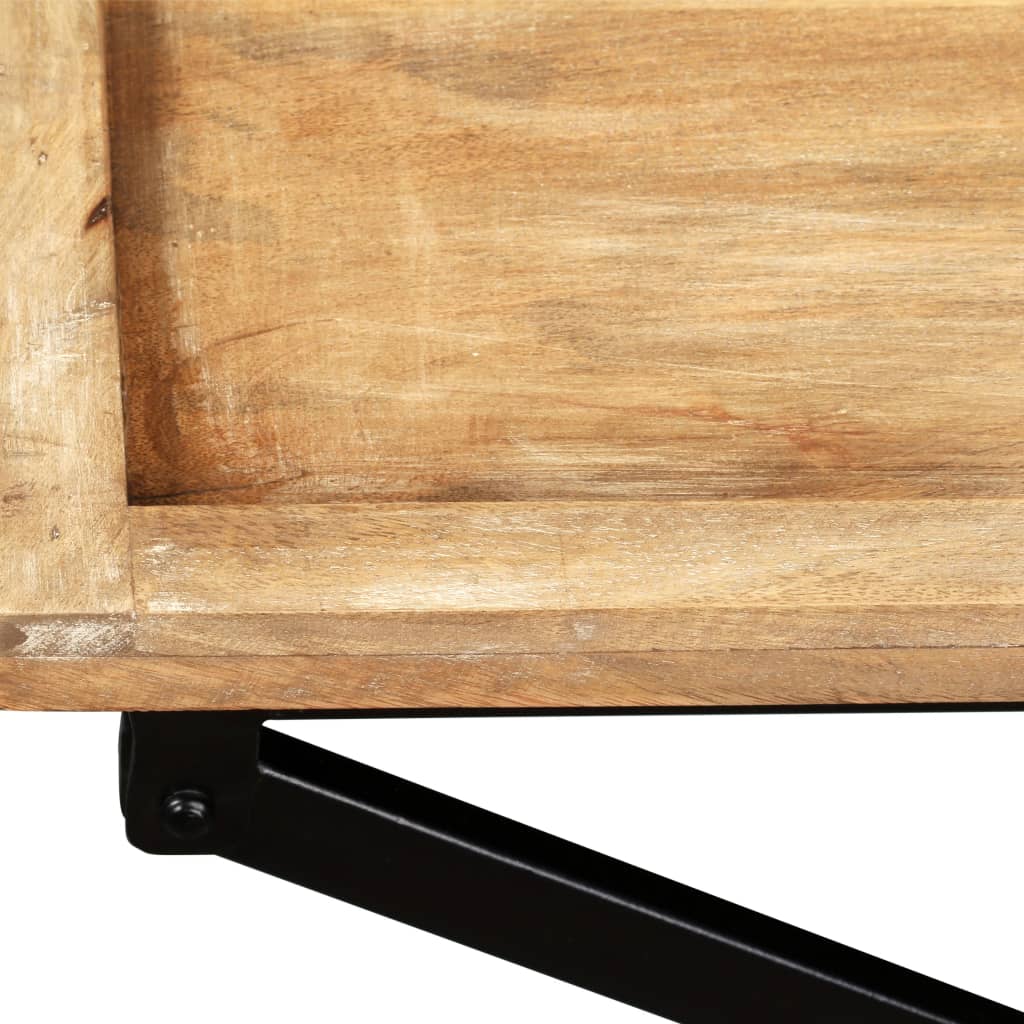 Konsolentisch Mangoholz Massiv 130 x 40 x 80 cm