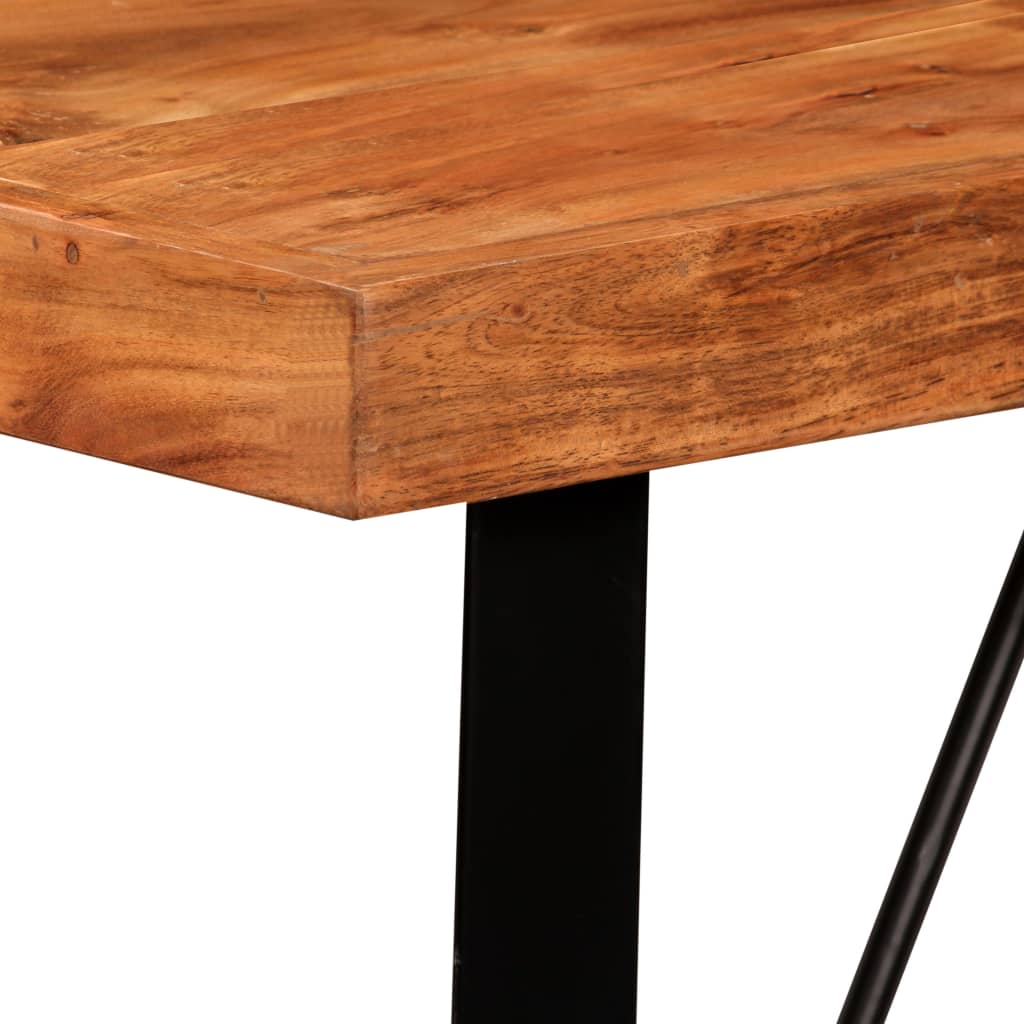 Bartisch Akazie Massivholz 120 x 60 x 107 cm