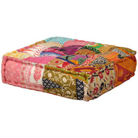 Thumbnail for 2-Sitzer Modularer Pouf Patchwork Stoff