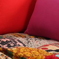 Thumbnail for 2-Sitzer Modularer Pouf Patchwork Stoff