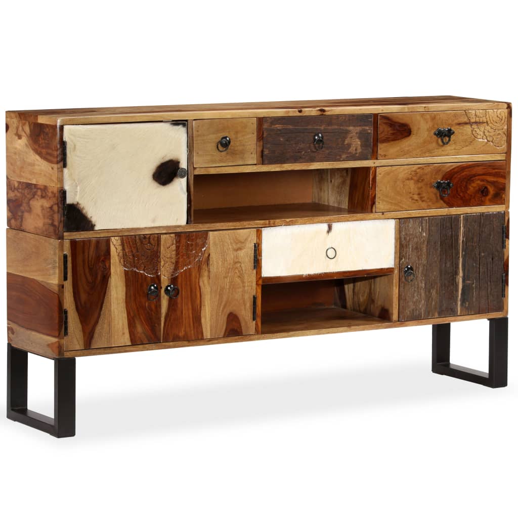 Sideboard Massivholz 140 x 30 x 80 cm