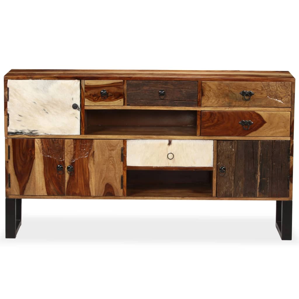 Sideboard Massivholz 140 x 30 x 80 cm