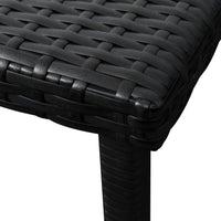 Thumbnail for Sonnenliegen 2 Stk. mit Tisch Poly Rattan Schwarz