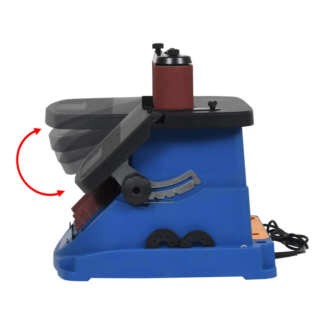 Oszillierende Spindel- und Bandschleifmaschine 450 W Blau