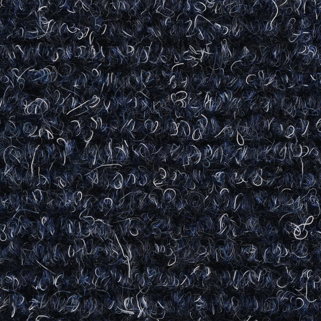 15 Stk. Selbstklebende Treppenmatten Nadelvlies 56x17x3cm Blau