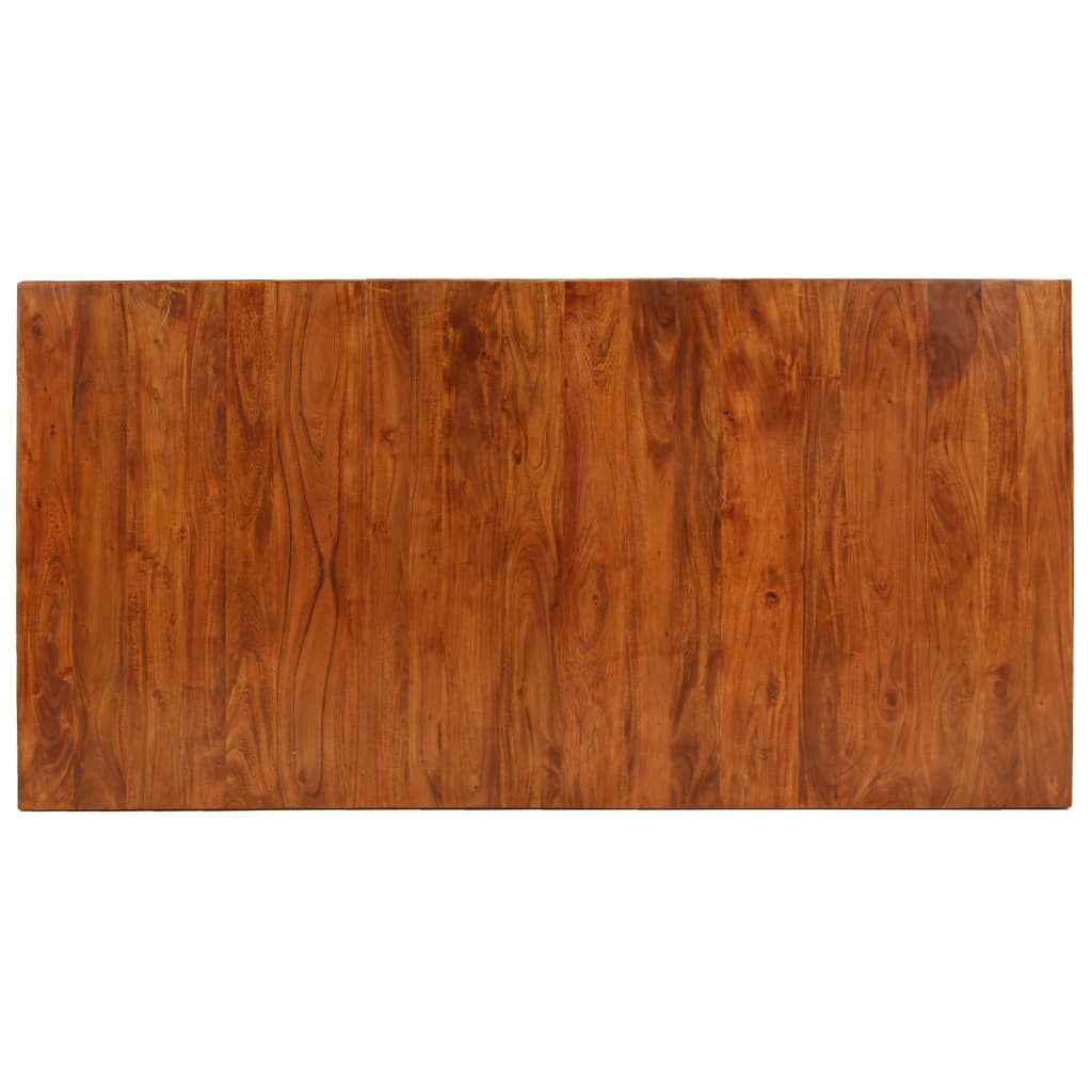 Esstisch Massivholz mit Palisander-Finish 180 x 90 x 76 cm