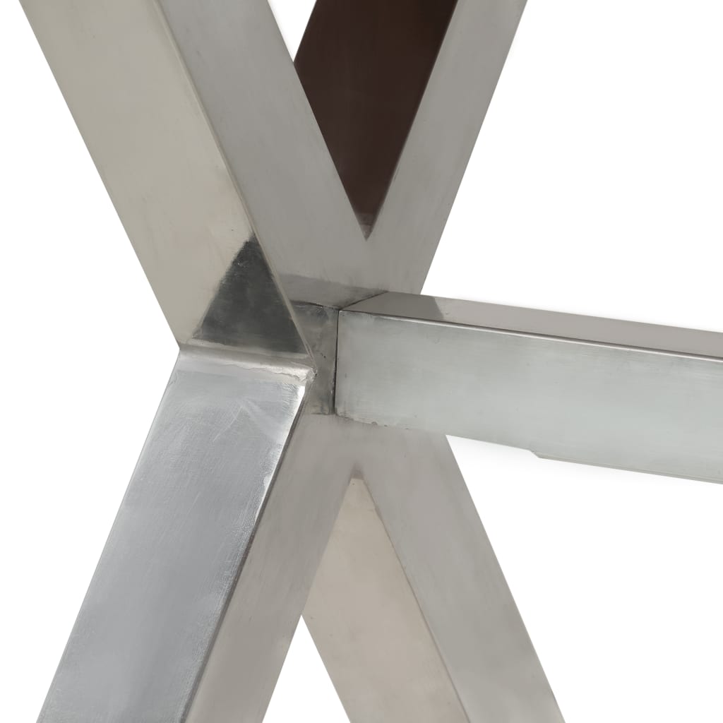 Esstisch Massivholz mit Palisander-Finish 180 x 90 x 76 cm