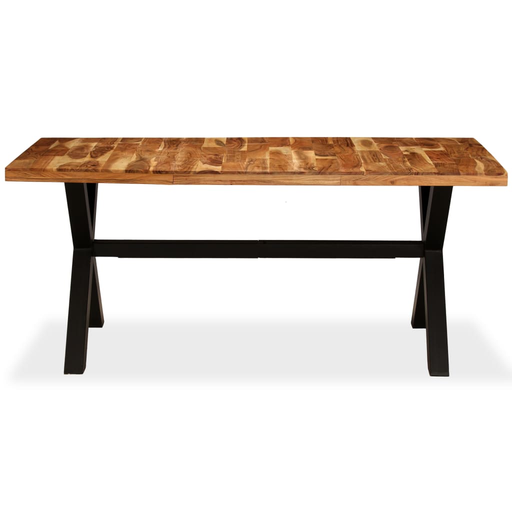 Esstisch Akazien- und Mangoholz Massiv 180 x 90 x 76 cm