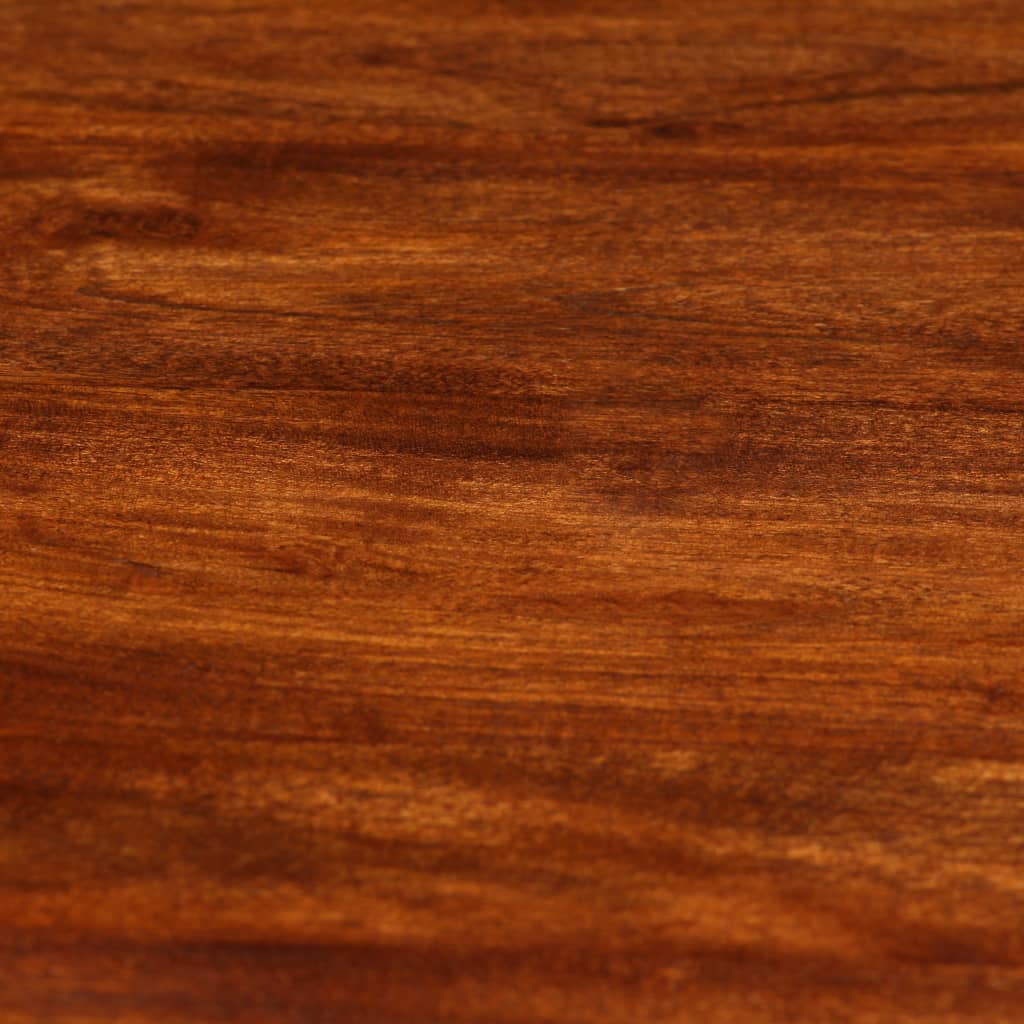 Esstisch Massivholz mit Honigfarbenem Finish 80x76 cm