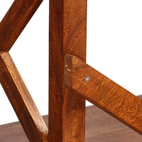 Thumbnail for Bücherregal Akazie Massivholz in Palisander-Optik 60x30x160 cm