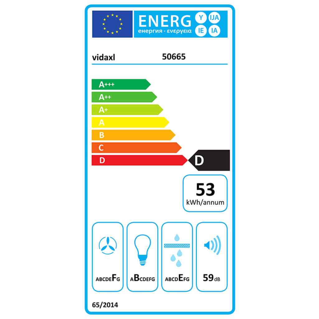 Insel-Dunstabzugshaube 90 cm Edelstahl 756 m³/h LED