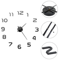 Thumbnail for 3D-Wanduhr Modernes Design 100 cm XXL Schwarz