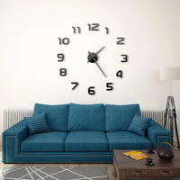 Thumbnail for 3D-Wanduhr Modernes Design 100 cm XXL Schwarz