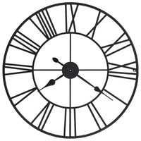 Thumbnail for Wanduhr Vintage mit Quarzwerk Metall 80 cm XXL
