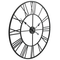 Thumbnail for Wanduhr Vintage mit Quarzwerk Metall 80 cm XXL