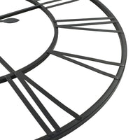 Thumbnail for Wanduhr Vintage mit Quarzwerk Metall 80 cm XXL