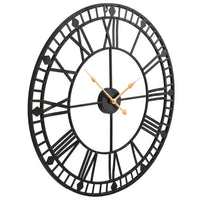 Thumbnail for Wanduhr Vintage mit Quarzwerk Metall 60 cm XXL