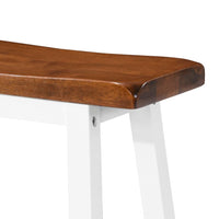 Thumbnail for Bartisch- und Hocker-Set 3-tlg. Massivholz