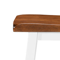 Thumbnail for Bartisch- und Hocker-Set 3-tlg. Massivholz