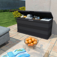 Thumbnail for Gartenbox Schwarz 117×45×56 cm