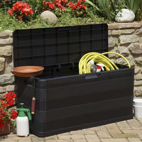 Thumbnail for Gartenbox Schwarz 117×45×56 cm