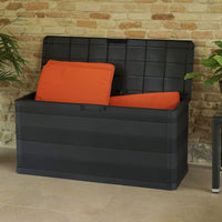 Thumbnail for Gartenbox Schwarz 117×45×56 cm