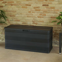 Thumbnail for Gartenbox Schwarz 117×45×56 cm