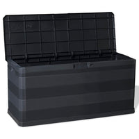 Thumbnail for Gartenbox Schwarz 117×45×56 cm