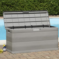 Thumbnail for Gartenbox Grau 117×45×56 cm