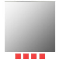 Thumbnail for 7-teiliges Wandspiegelset Quadratisch Glas
