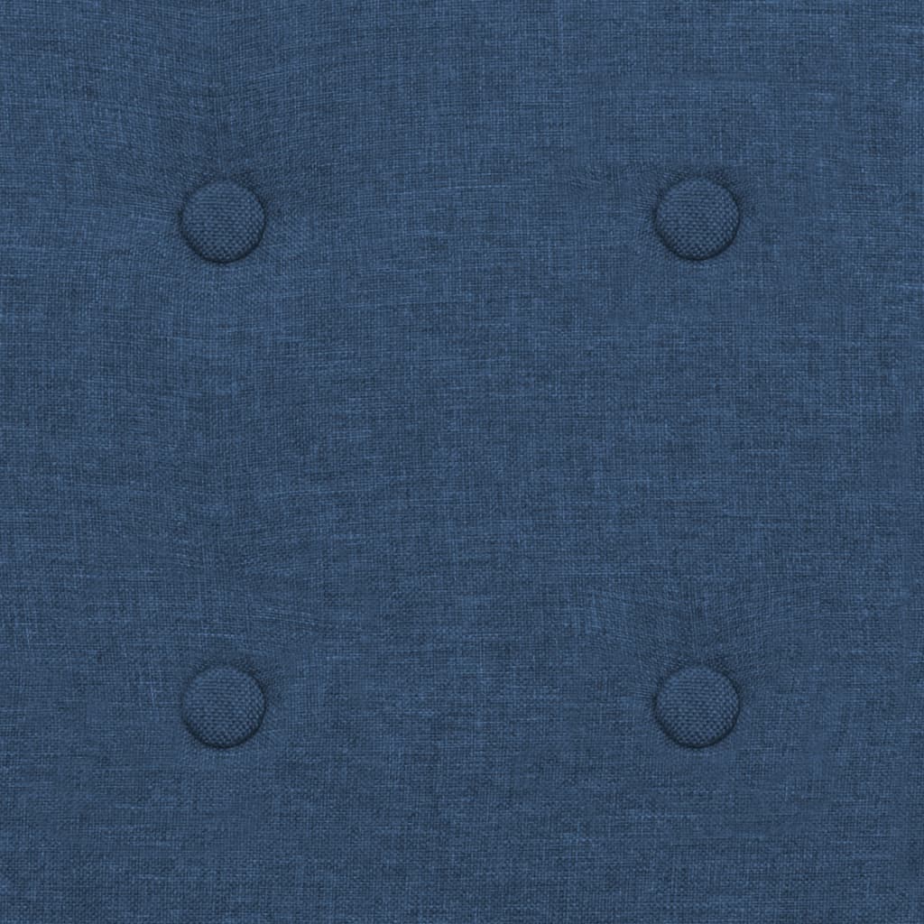 Sessel Blau Stahl und Stoff