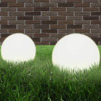 Thumbnail for LED-Gartenleuchten 2 Stk. Kugelförmig 25 cm PMMA