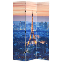 Thumbnail for Raumteiler klappbar 120 x 170 cm Paris bei Nacht