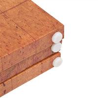 Thumbnail for Raumteiler klappbar 120 x 170 cm Weltkarte Gelb