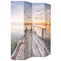 Thumbnail for Raumteiler klappbar 160 x 170 cm See mit Steg