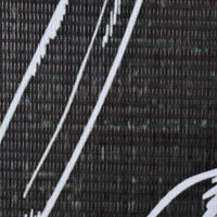 Thumbnail for Raumteiler klappbar 228 x 170 cm Federn Schwarz-Weiß