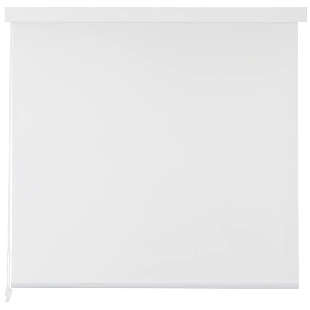 Duschrollo 100 x 240 cm Weiß