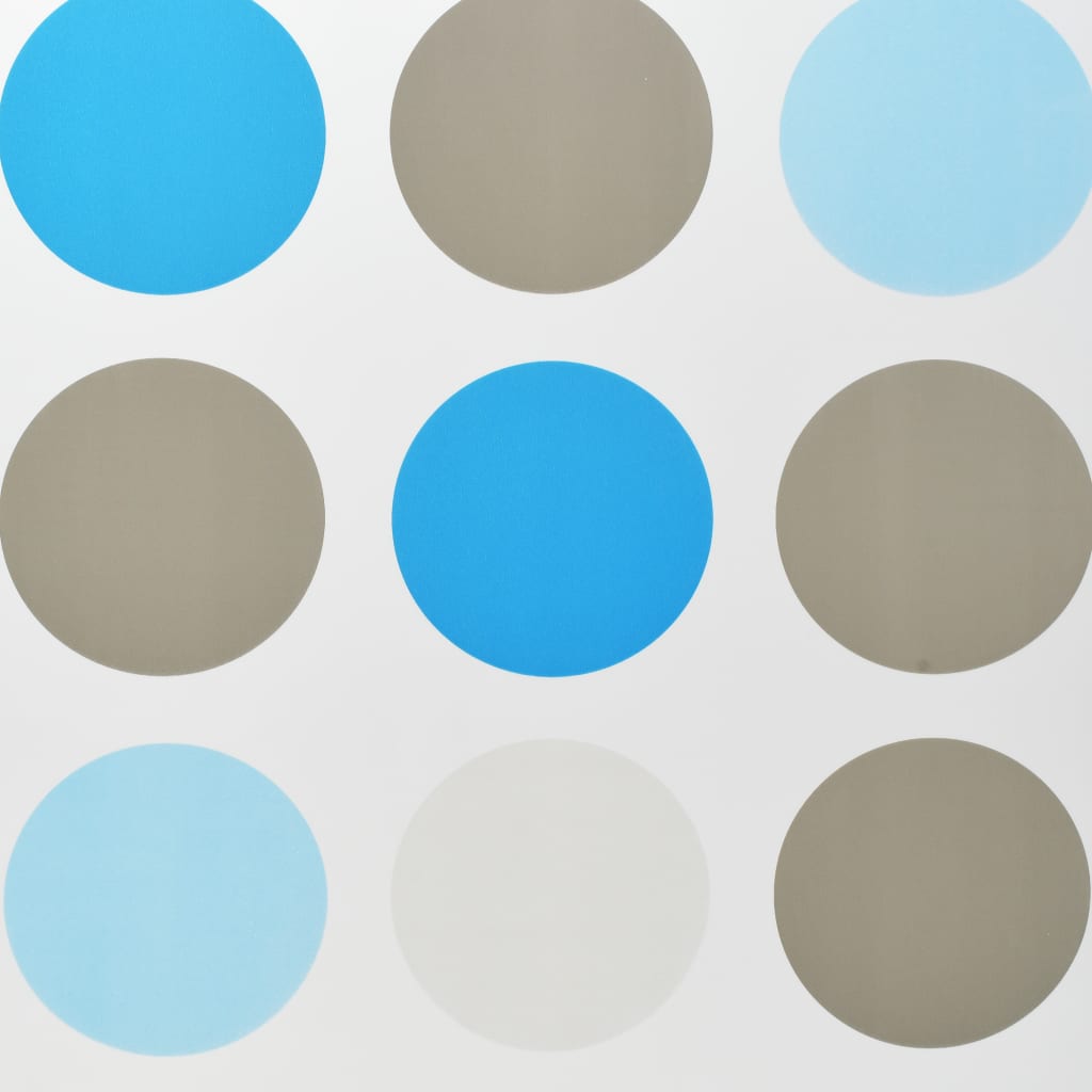 Duschrollo 120 x 240 cm Kreismuster