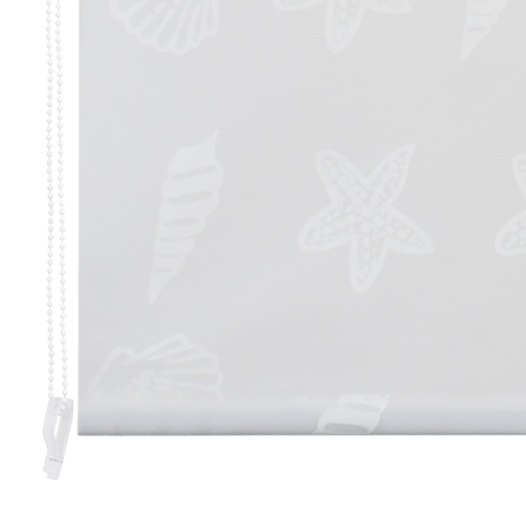 Duschrollo 80 x 240 cm Seesternmuster