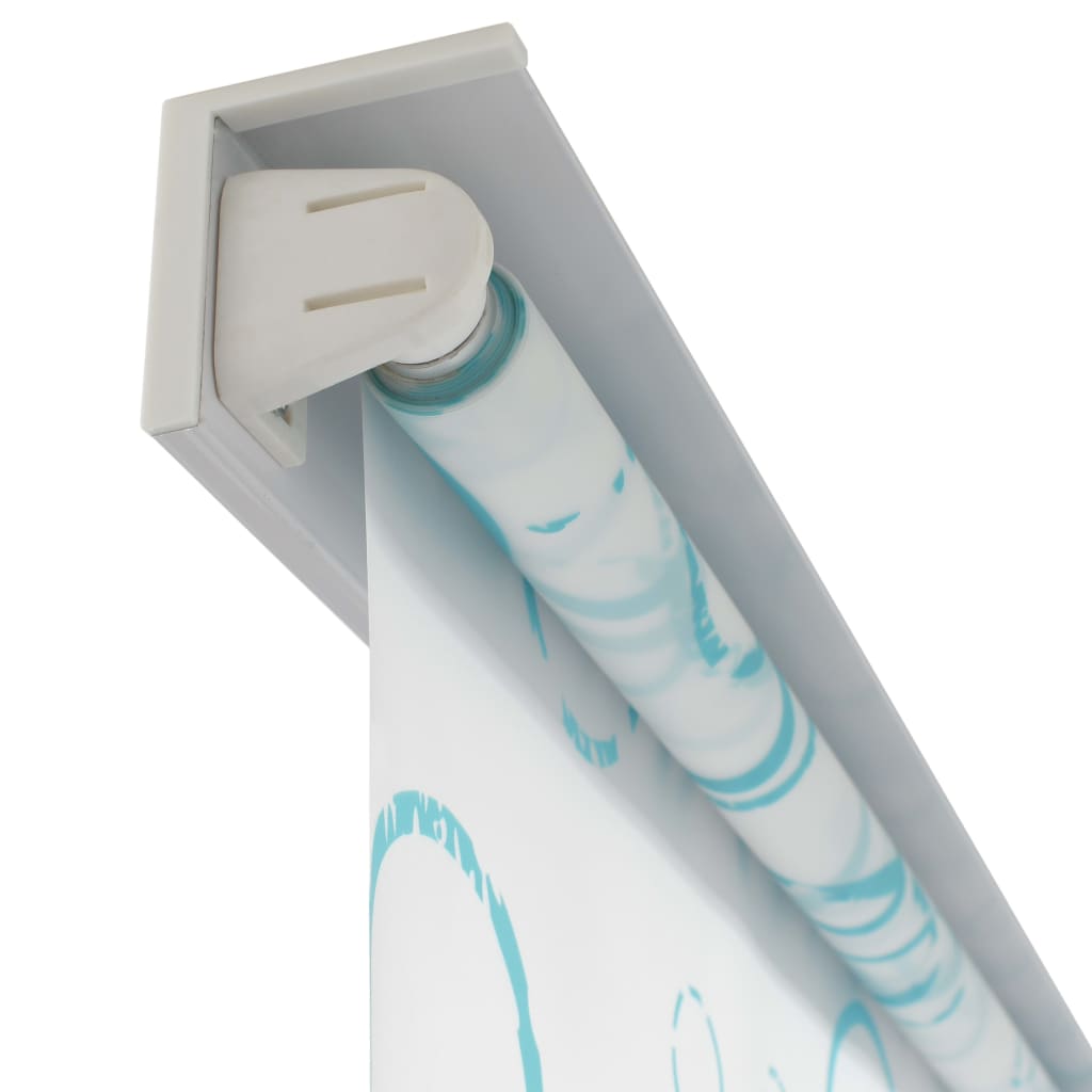 Duschrollo 80 x 240 cm Blasenmuster