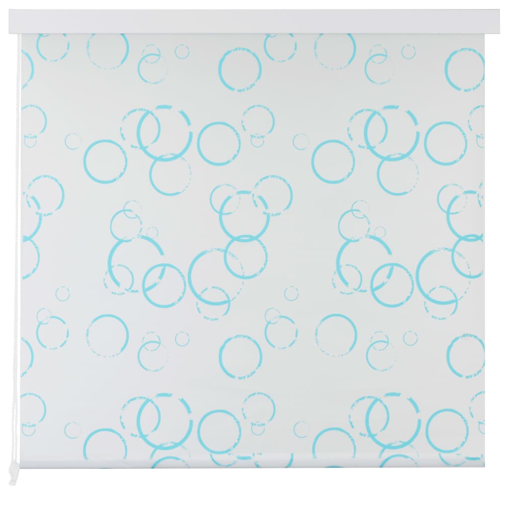 Duschrollo 140 x 240 cm Blasenmuster