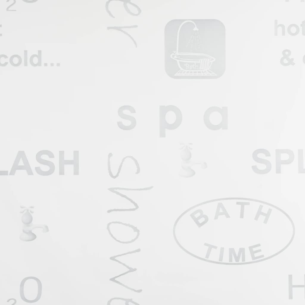 Duschrollo 100 x 240 cm Splash-Design