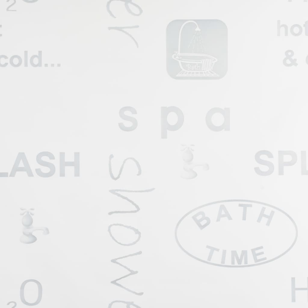 Duschrollo 120 x 240 cm Splash-Design