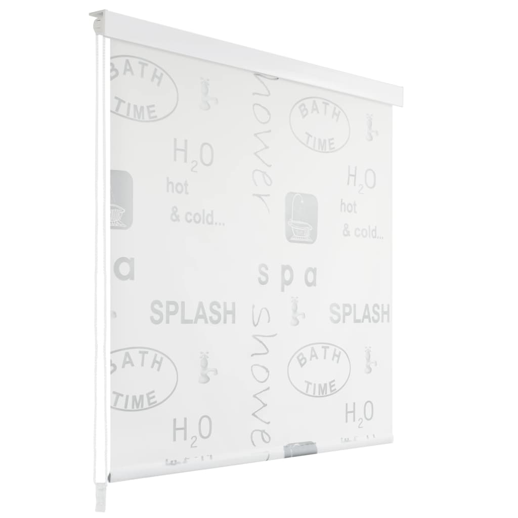 Duschrollo 160 x 240 cm Splash-Design