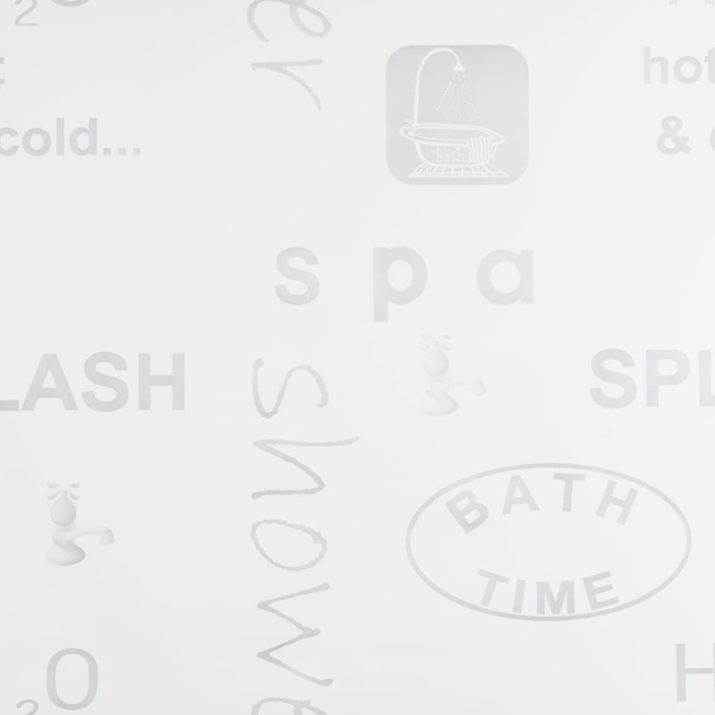 Duschrollo 160 x 240 cm Splash-Design